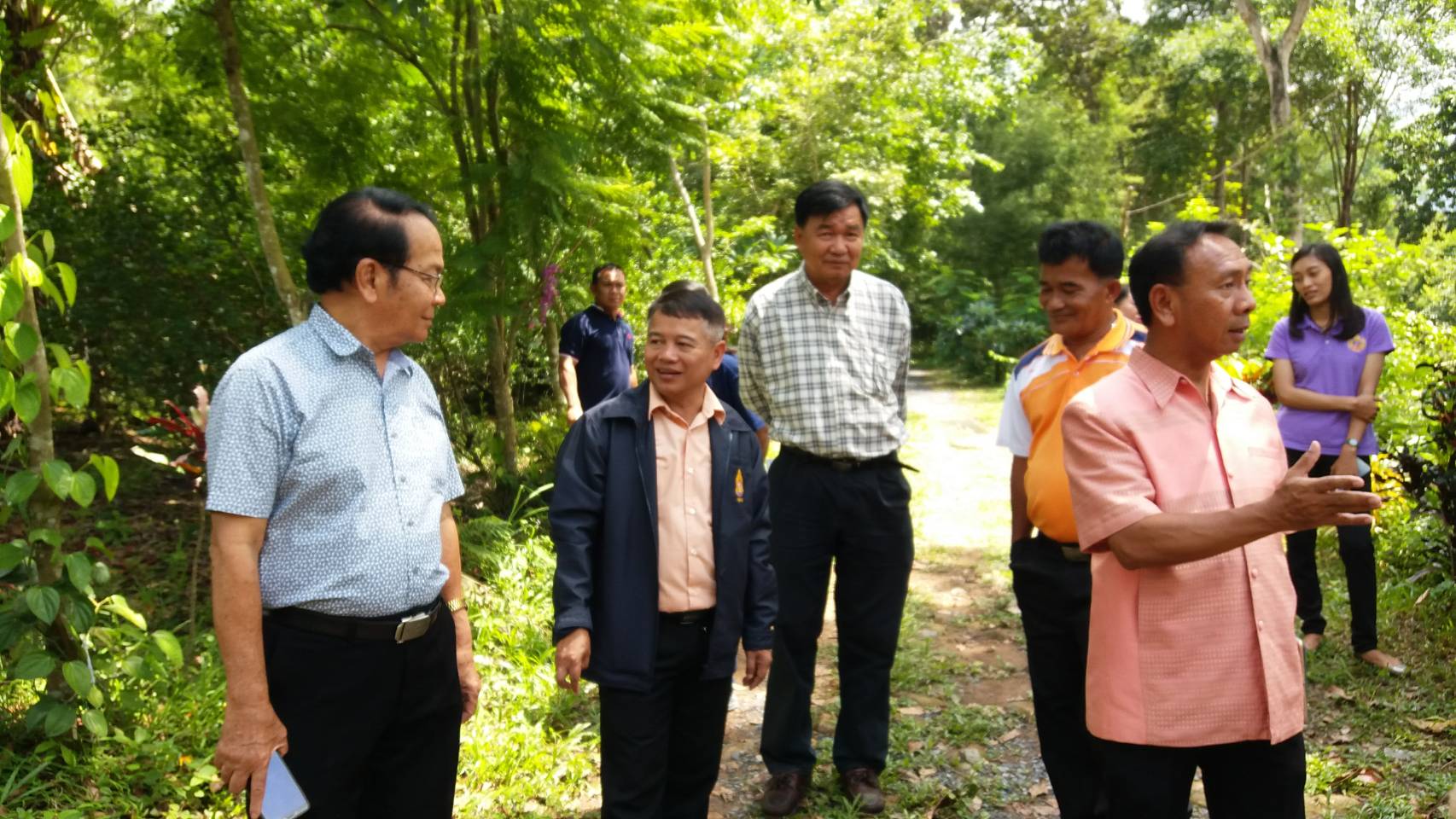 ลงพื้นที่สำรวจตามโครงการชุมชนท่องเที่ยว OTOP นวัตวิถี