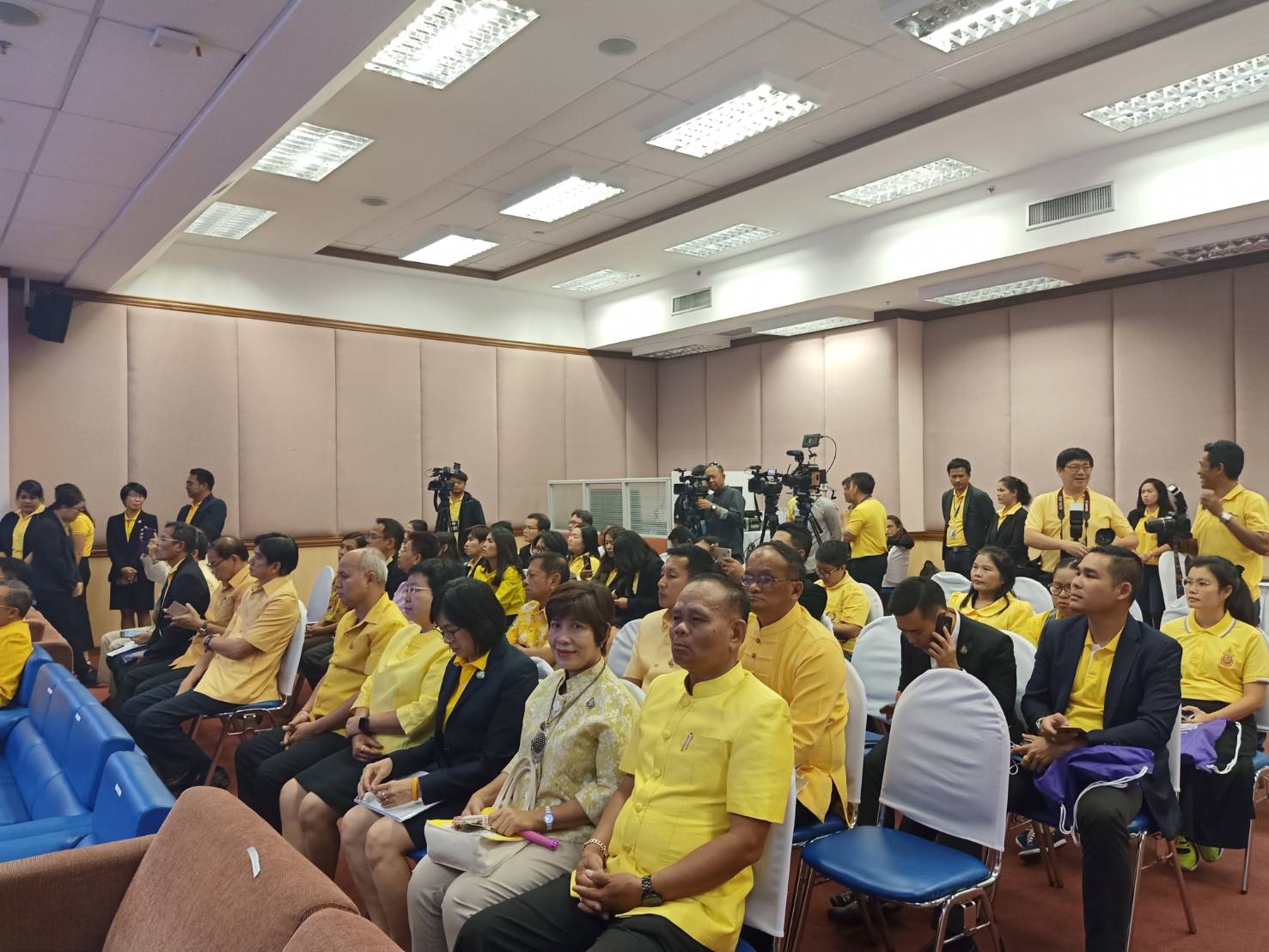 งานแถลงข่าว โครงการเดิน วิ่ง แบ่งปัน สานฝันน้อง กองทุนพัฒนาเด็กชนบท ในพระราชูปถัมภ์สมเด็จพระเทพรัตน ราชสุดาฯ สยามบรมราชกุมารี CDF CHARITY RUN 2019