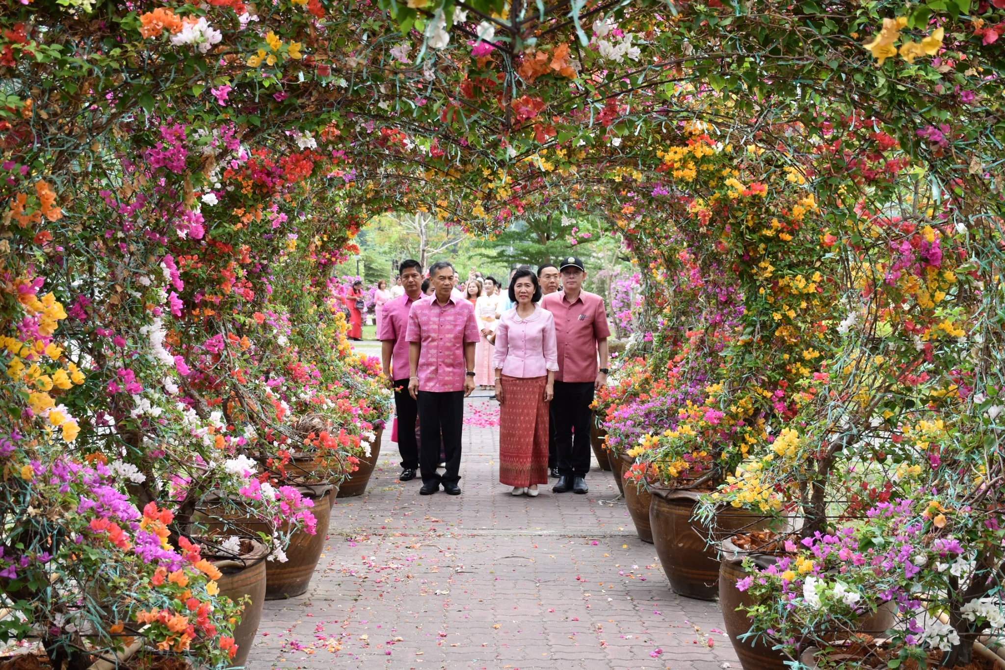 จังหวัดนครนายกพร้อมใจ แต่งกายผ้าไทยร่วมงาน “รักษ์ผ้าไทย รักนิรันดร์ @เขื่อนขุนด่านปราการชล”