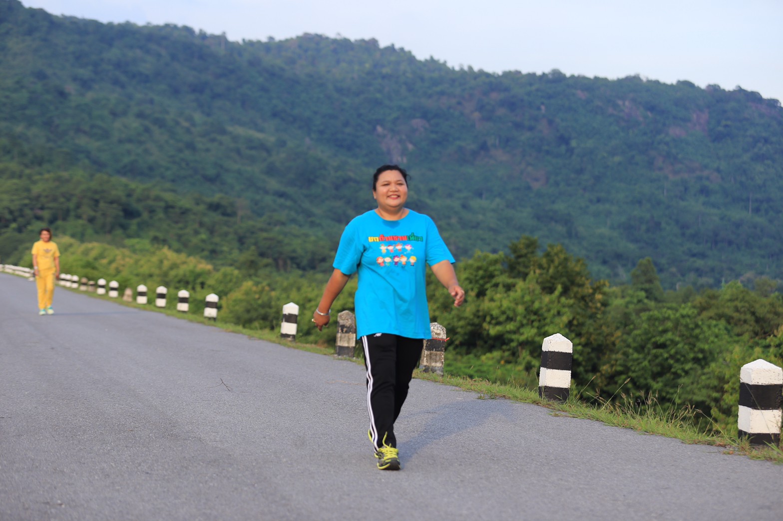 นครนายก วิ่ง ปั่น เดิน สร้างรอยยิ้มริมอ่างห้วยปรือ