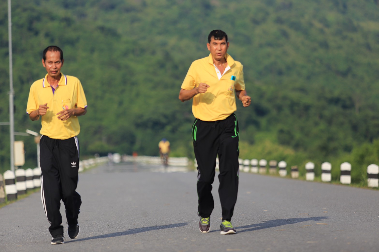 นครนายก วิ่ง ปั่น เดิน สร้างรอยยิ้มริมอ่างห้วยปรือ