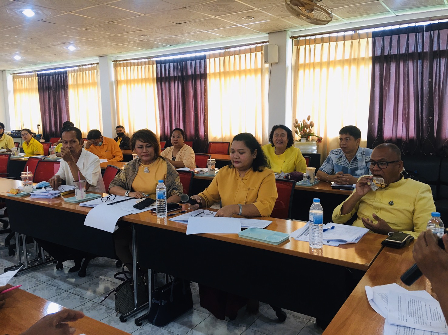 ??ประชุมหัวหน้ากลุ่มงาน หัวหน้าฝ่าย พัฒนาการอำเภอ นักวิชาการพัฒนาชุมชน และเจ้าหน้าที่สำนักงานพัฒนาชุมชนจังหวัดนครนายก ครั้งที่ 4/2563