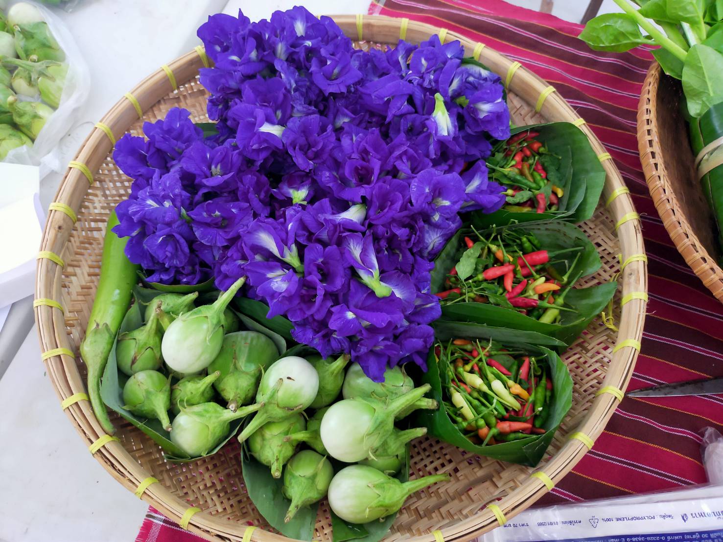 “การจัดกิจกรรมตลาดสีเขียว “Pakphli Green Market”