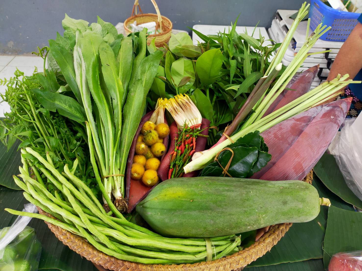 “การจัดกิจกรรมตลาดสีเขียว “Pakphli Green Market”