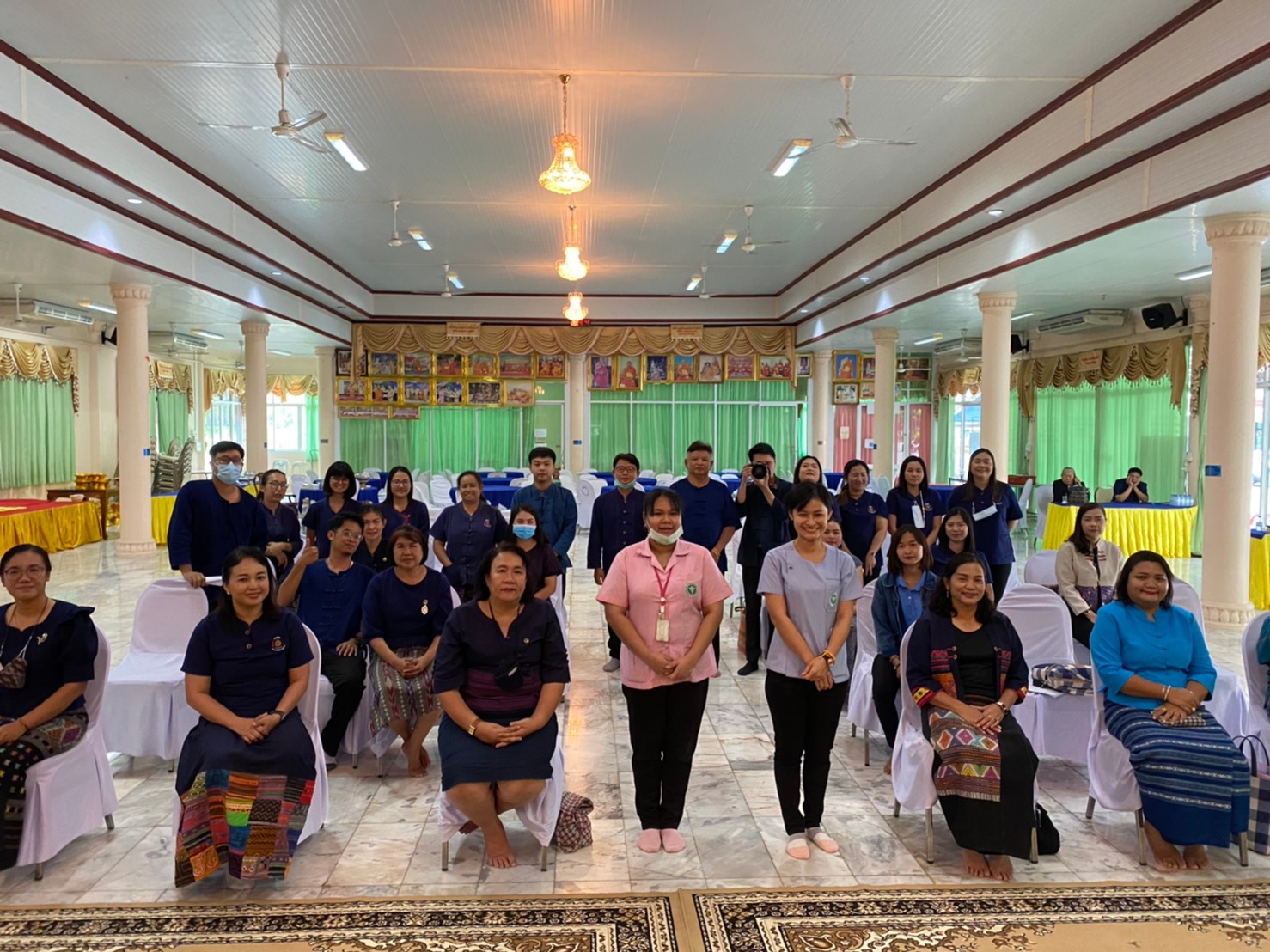 พช.นครนายก ร่วมจัดกิจกรรมคล้ายวันก่อตั้งกรมการพัฒนาชุมชนครบรอบ 58 ปี และโครงการส่งเสริมความสัมพันธ์ สอ.พช. ประจำปี 2563