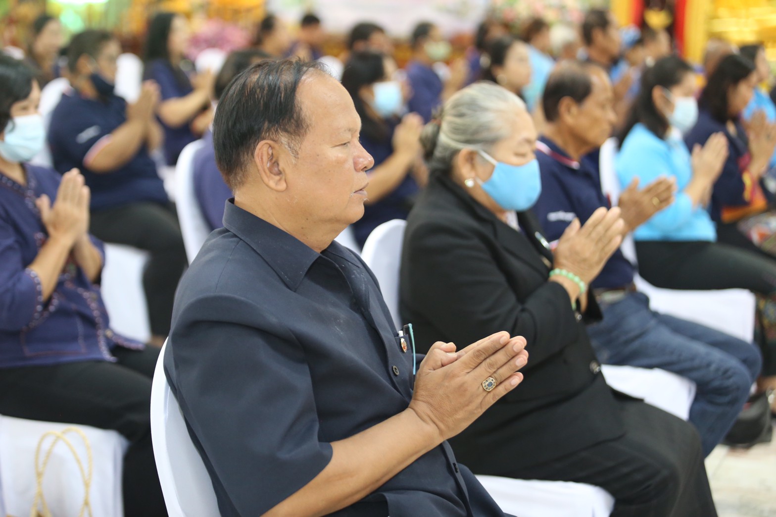 พช.นครนายก ร่วมจัดกิจกรรมคล้ายวันก่อตั้งกรมการพัฒนาชุมชนครบรอบ 58 ปี และโครงการส่งเสริมความสัมพันธ์ สอ.พช. ประจำปี 2563