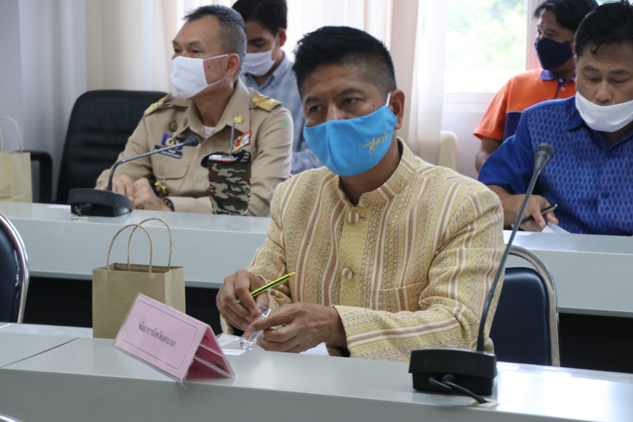 ผู้ว่าราชการจังหวัดนครนายกคนใหม่ เดินทางมารับตำแหน่งพร้อมมอบนโยบาย