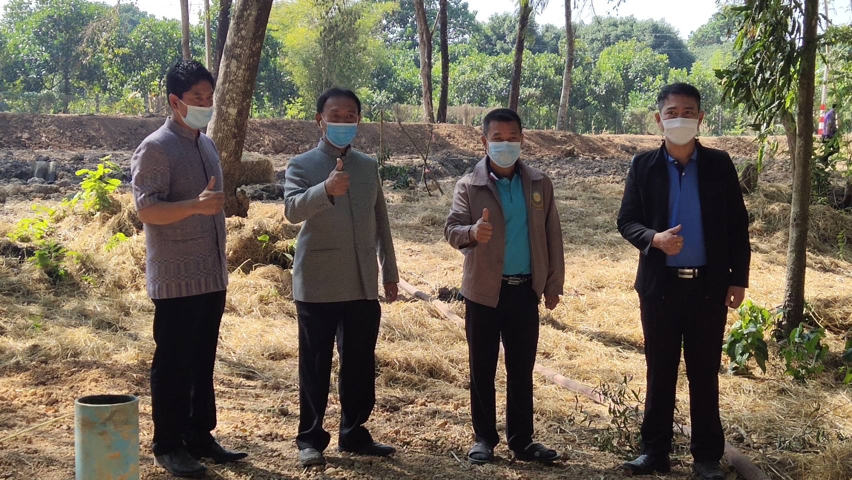 โครงการพัฒนาพื้นที่ต้นแบบการพัฒนาคุณภาพชีวิตตามหลักทฤษฎีใหม่ ประยุกต์สู่ “โคก หนอง นา โมเดล”  ณ วัดดงละคร  ตำบล ดงละคร อำเภอเมืองนครนายก จังหวัดนครนายก