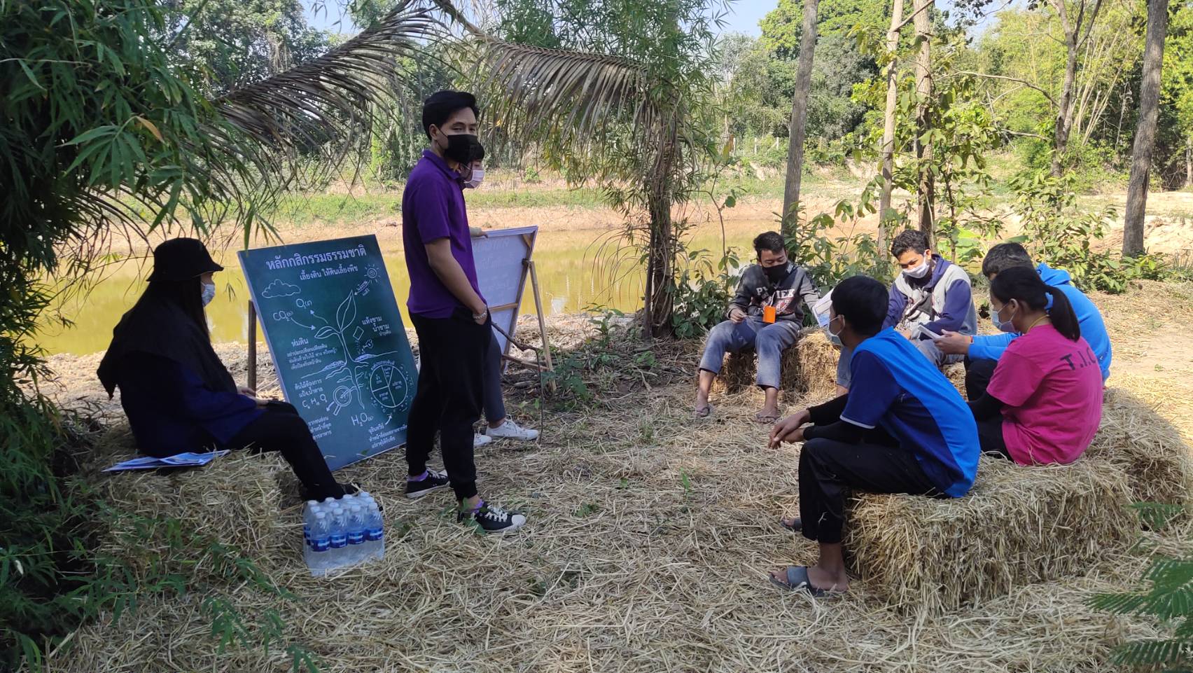 โครงการพัฒนาพื้นที่ต้นแบบการพัฒนาคุณภาพชีวิตตามหลักทฤษฎีใหม่ ประยุกต์สู่ “โคก หนอง นา โมเดล”  ณ วัดดงละคร  ตำบล ดงละคร อำเภอเมืองนครนายก จังหวัดนครนายก