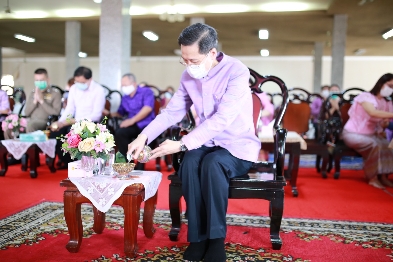 พช.นครนายกจัดกิจกรรมทอดผ้าป่าสมทบกองทุนพัฒนาเด็กชนบทในพระราชูปถัมภ์ สมเด็จพระเทพรัตนราชสุดาฯสยามบรมราชกุมารี  โดยมียอดเงินสมทบเข้ากองทุนฯ จำนวน 230,390 บาท