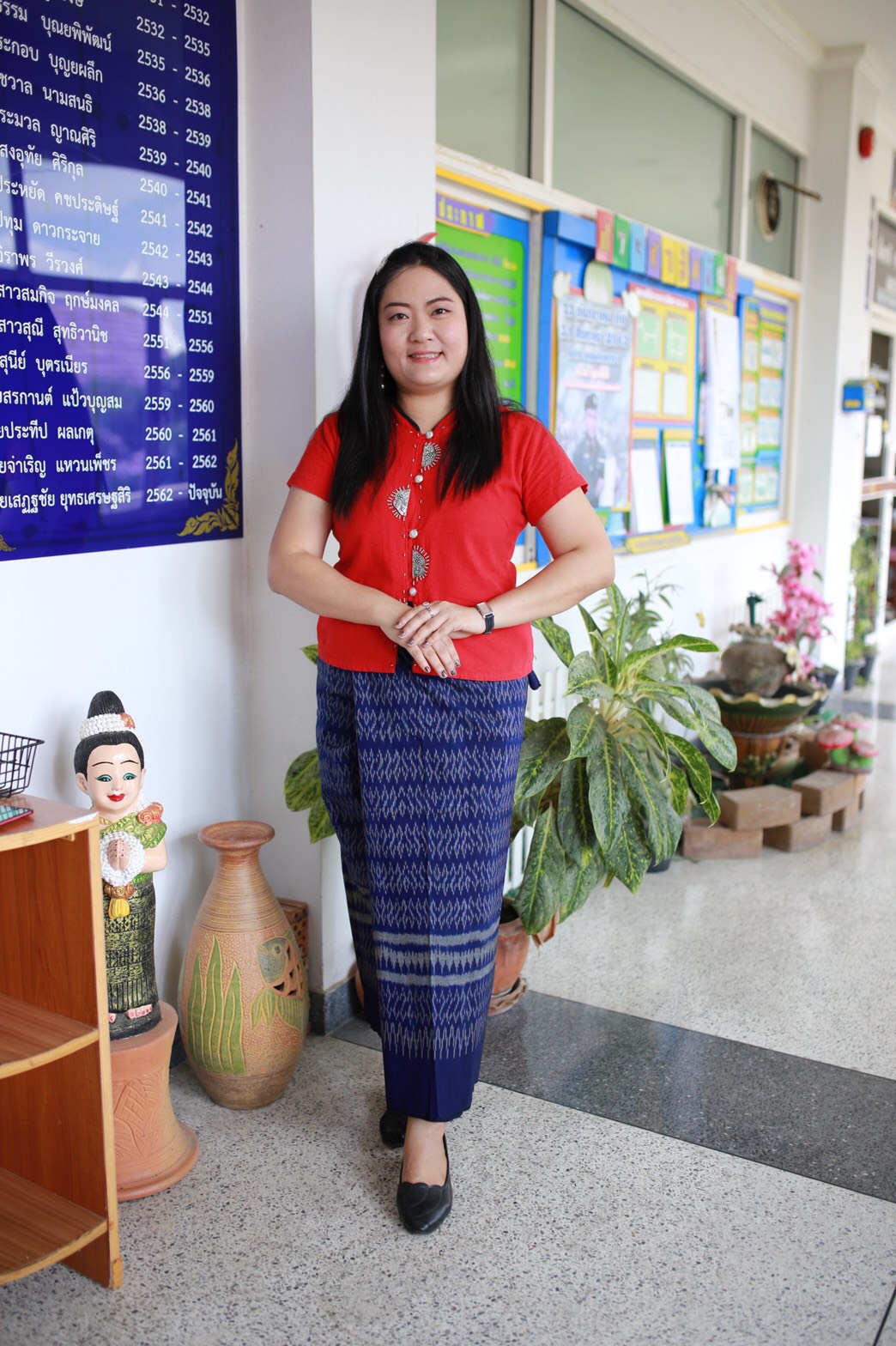 สำนักงานพัฒนาชุมชนจังหวัดนครนายก  เชิญชวนการสวมใส่ผ้าไทย “ผ้าไทย ใส่ให้สนุก”  สืบสาน อนุรักษ์ศิลป์ผ้าถิ่นไทย ดำรงไว้ในแผ่นดิน  ความสุขที่ได้เลือกใช้ศิลปะหัตถกรรมไทยเพื่อให้รายได้กลับสู่ชุมชน