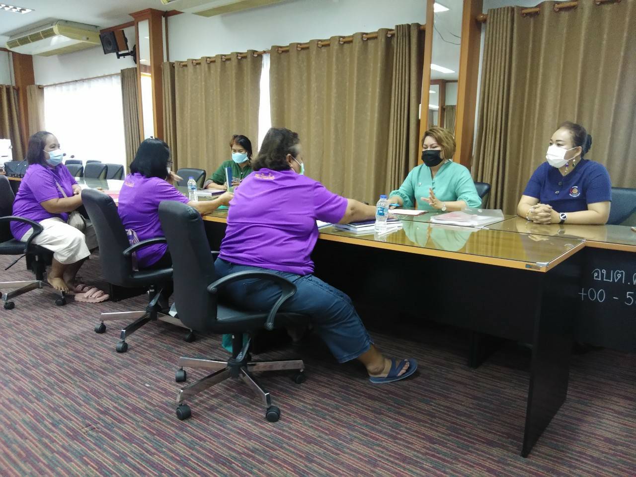 พช.นครนายก ร่วมประชุม ZOOM กิจกรรม การพัฒนาศักยภาพศูนย์จัดการกองทุนชุมชนสู่การเป็นต้นแบบด้านการบริหาร จัดการหนี้