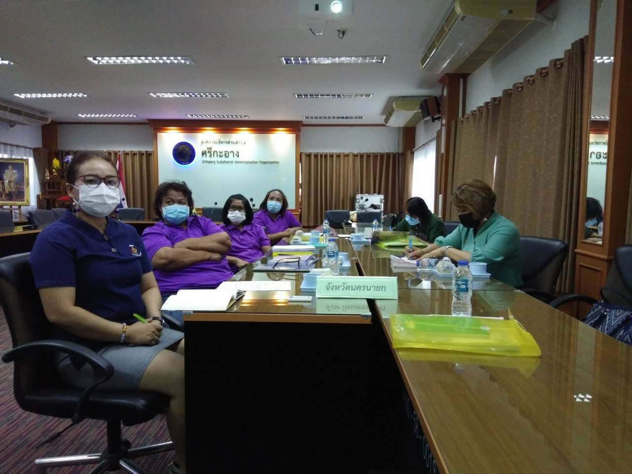 พช.นครนายก ร่วมประชุม ZOOM กิจกรรม การพัฒนาศักยภาพศูนย์จัดการกองทุนชุมชนสู่การเป็นต้นแบบด้านการบริหาร จัดการหนี้