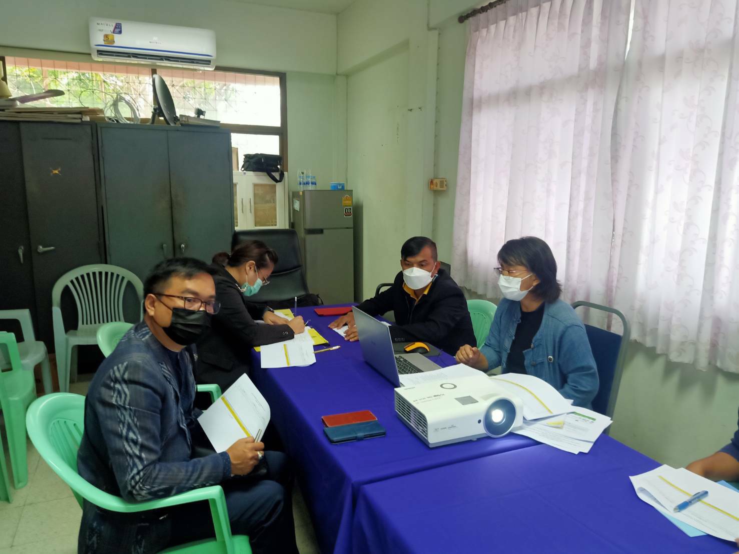 ปปช. นครนายก ลงพื้นที่ โคก หนอง นา เมืองนครนายก