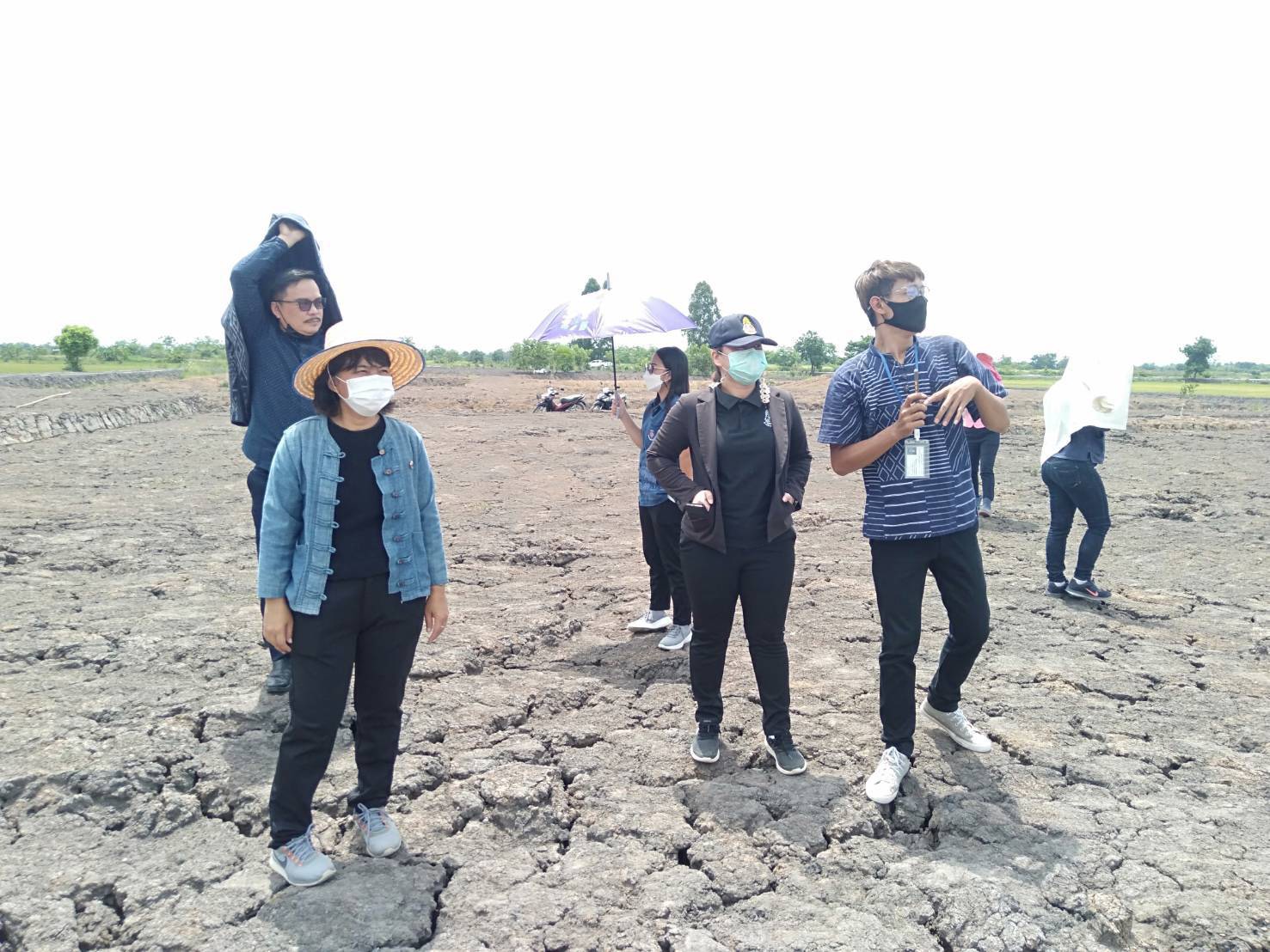 ปปช. นครนายก ลงพื้นที่ โคก หนอง นา เมืองนครนายก