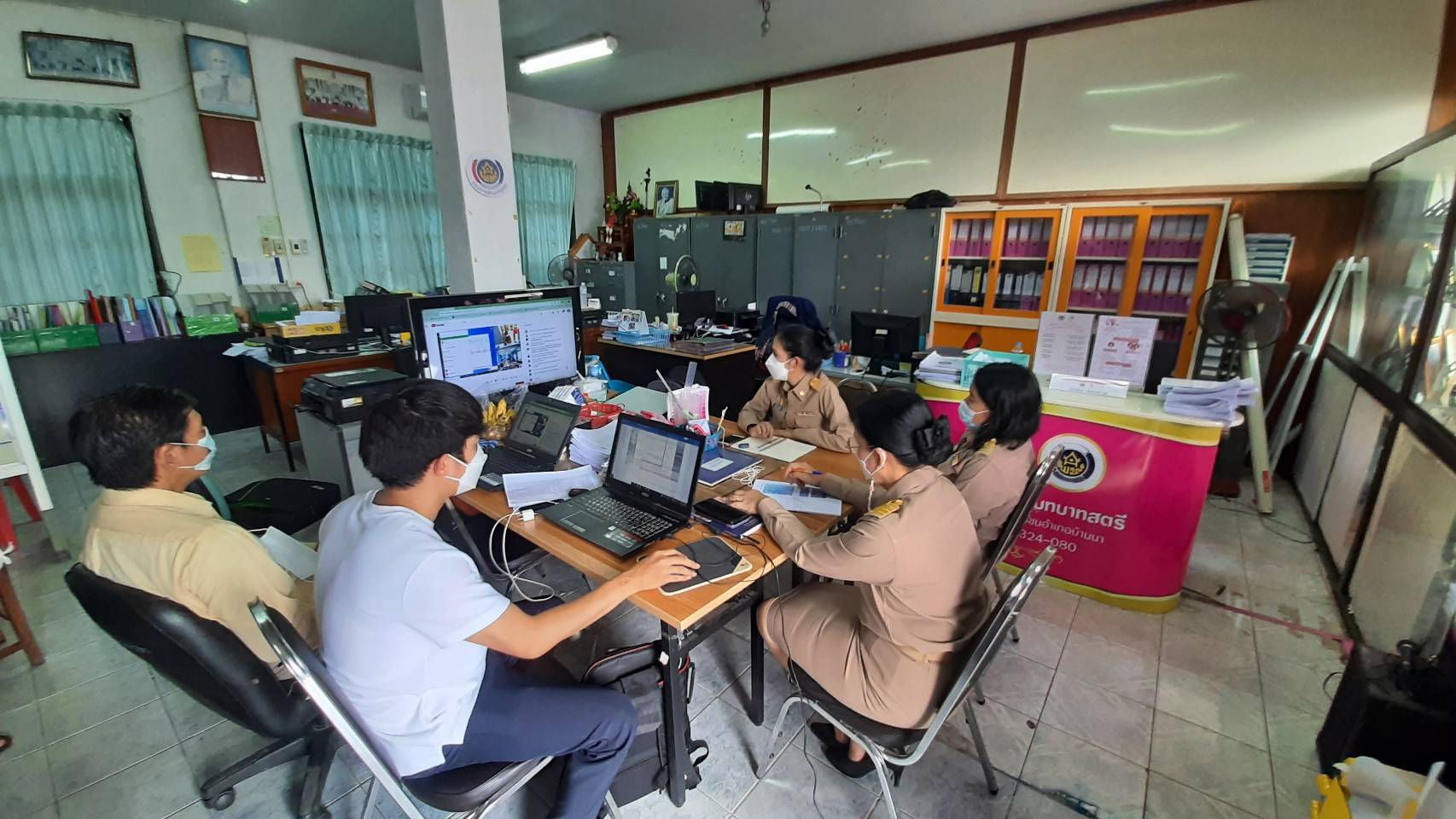 พช.นครนายก ร่วมประชุมขับเคลื่อนกิจกรรมการจัดเก็บข้อมูล จปฐ.และ กชช.2ค ปี 2564