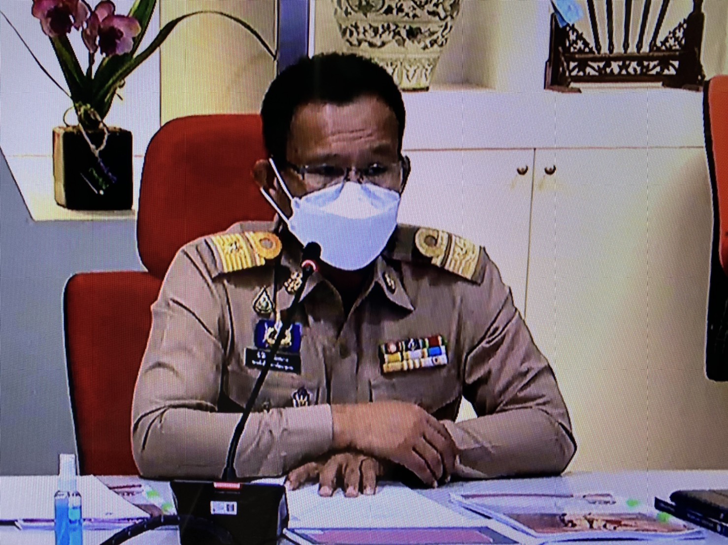 พช.นครนายก ร่วมประชุมขับเคลื่อนกิจกรรมการจัดเก็บข้อมูล จปฐ.และ กชช.2ค ปี 2564