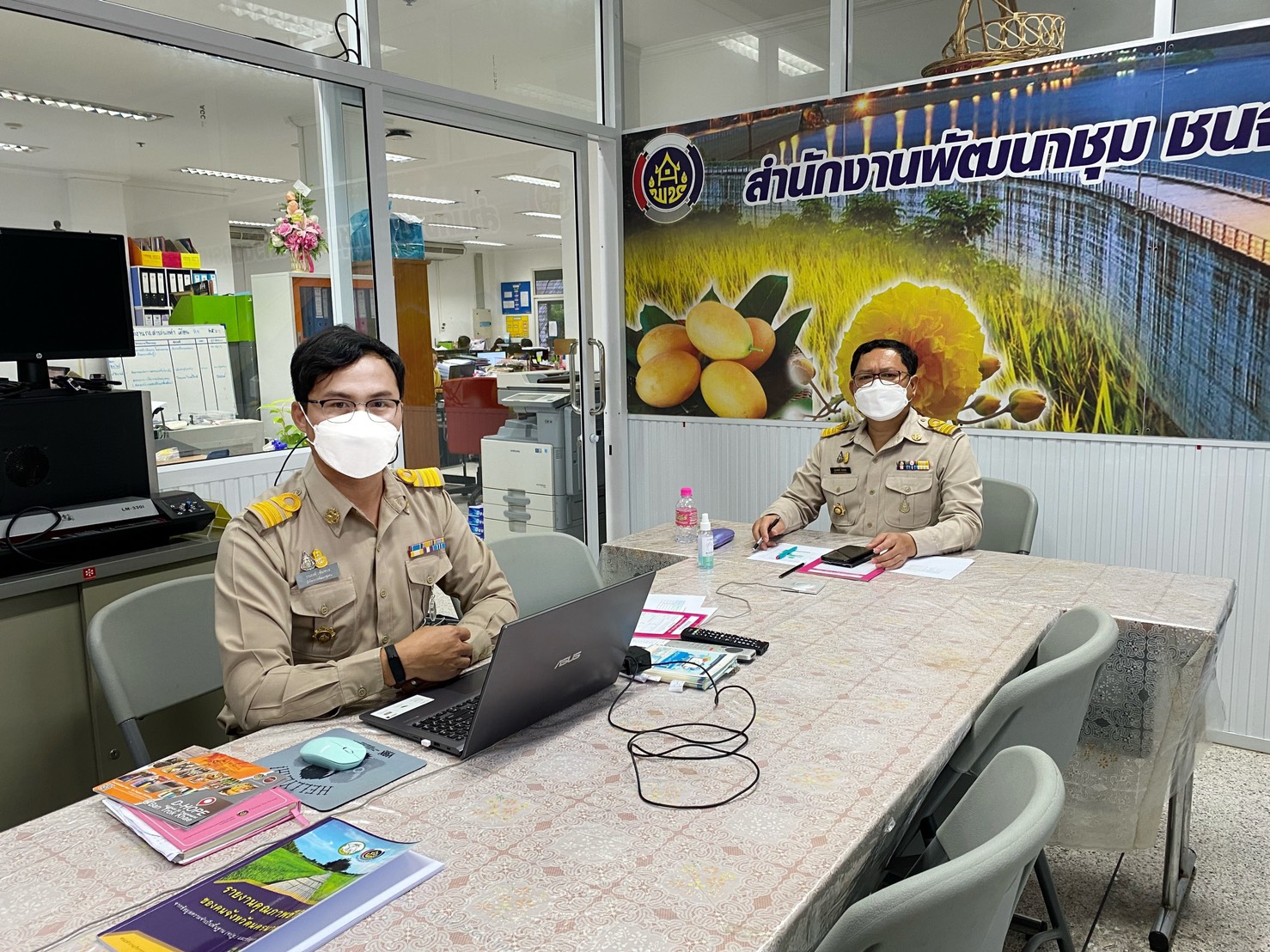 พช.นครนายก ร่วมประชุมขับเคลื่อนกิจกรรมการจัดเก็บข้อมูล จปฐ.และ กชช.2ค ปี 2564