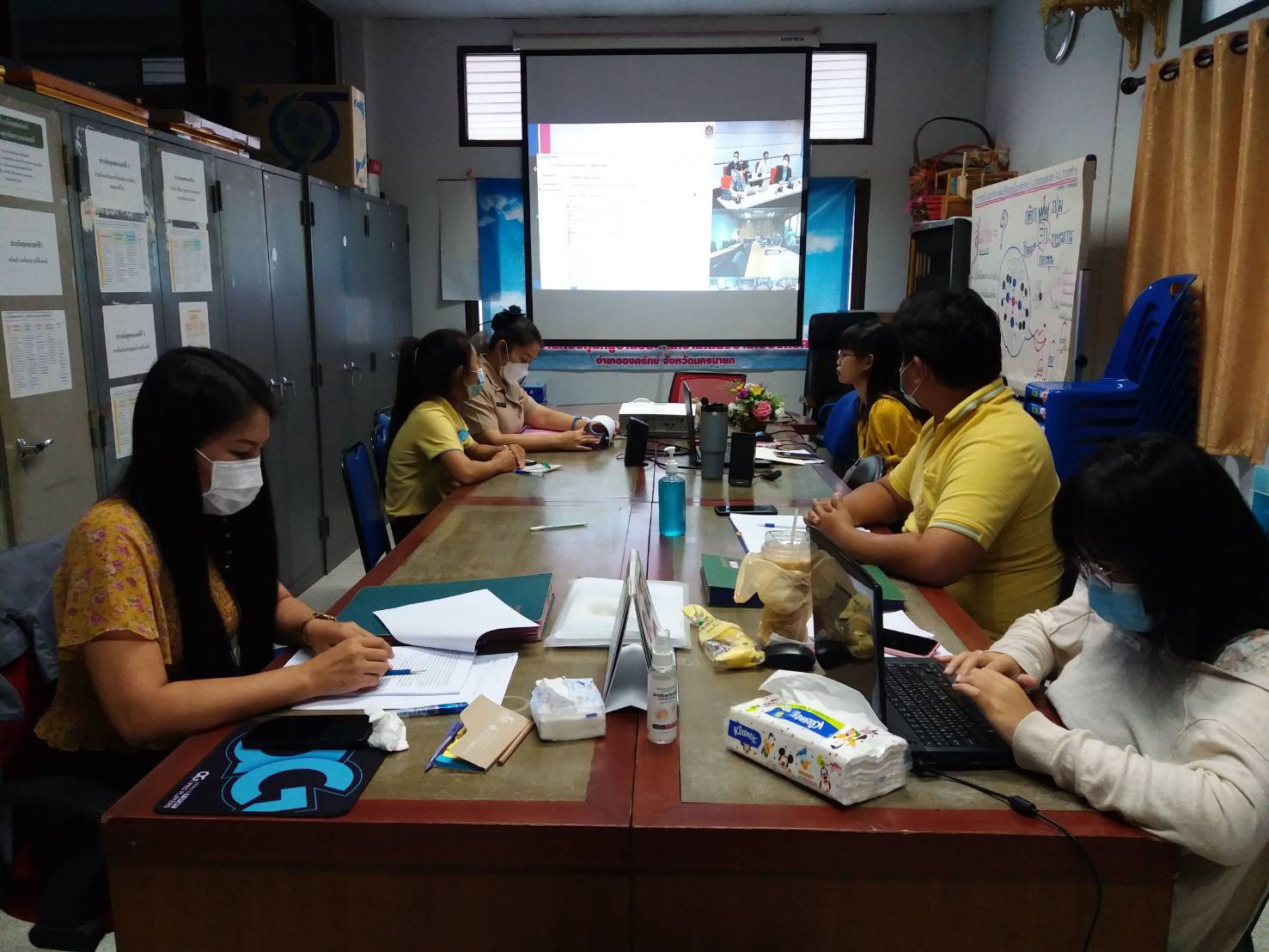 พช.นครนายก ร่วมประชุมขับเคลื่อนกิจกรรมการจัดเก็บข้อมูล จปฐ.และ กชช.2ค ปี 2564