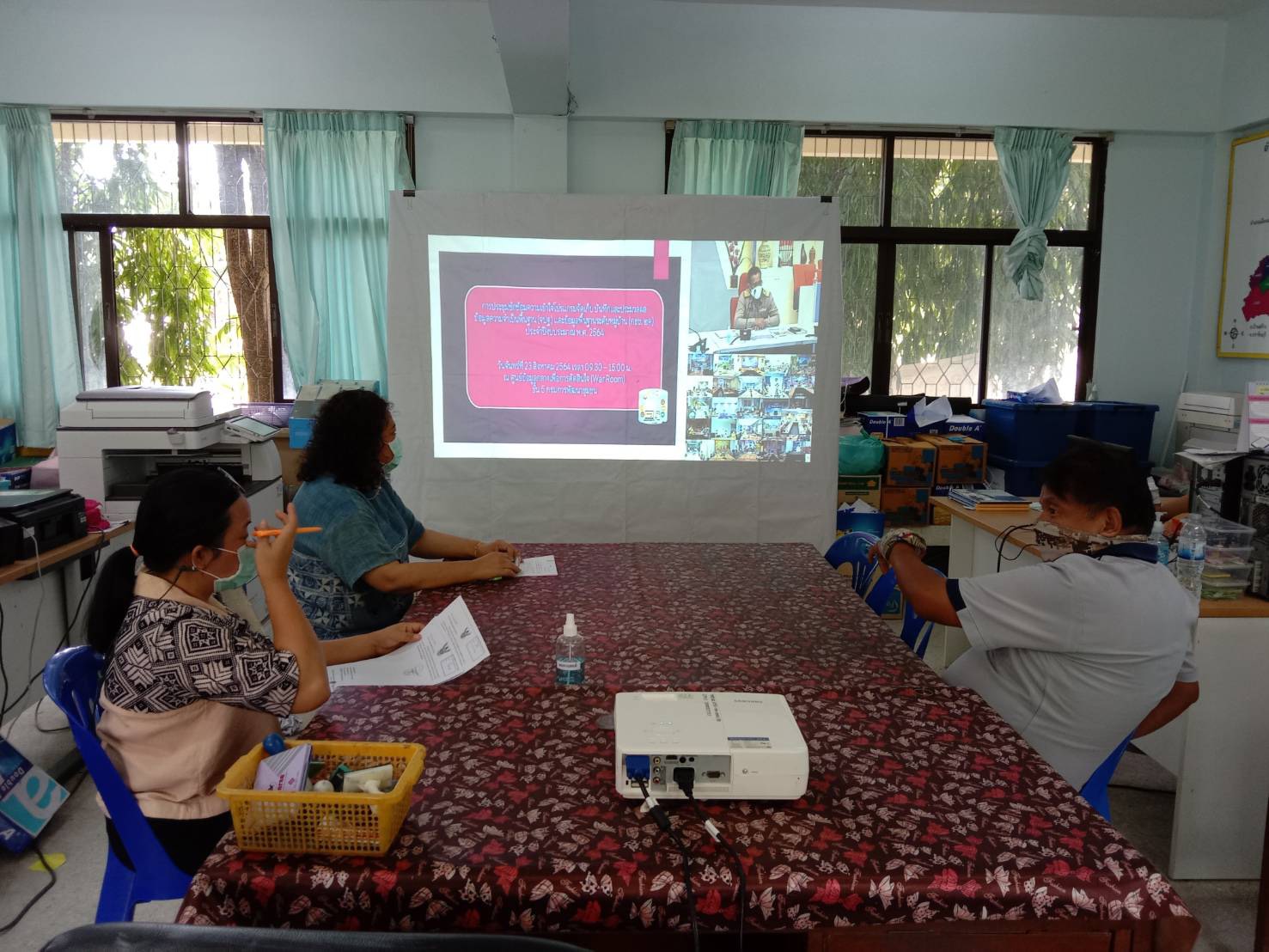 พช.นครนายก ร่วมประชุมขับเคลื่อนกิจกรรมการจัดเก็บข้อมูล จปฐ.และ กชช.2ค ปี 2564