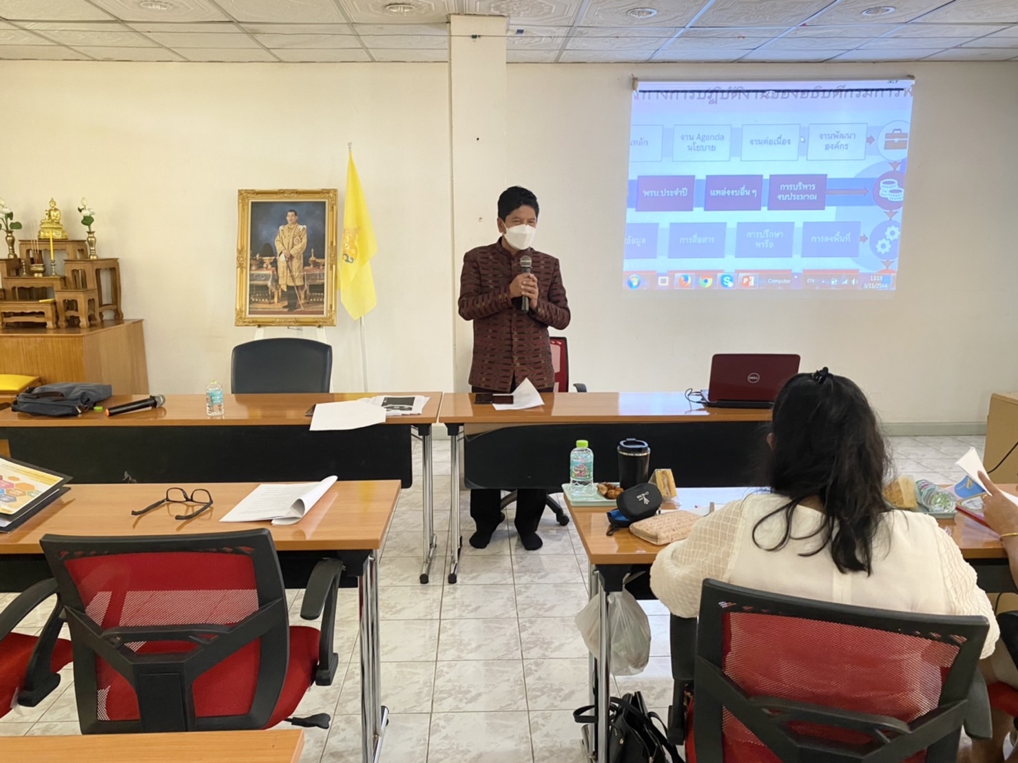 พช.นครนายก จัดประชุมผู้อำนวยการกลุ่มงาน พัฒนาการอำเภอ นักวิชาการพัฒนาชุมชน และเจ้าหน้าที่สำนักงานพัฒนาชุมชนจังหวัดนครนายก ครั้งที่ 4/2564