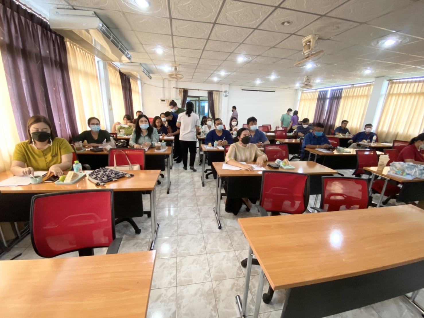 พช.นครนายก จัดประชุมผู้อำนวยการกลุ่มงาน พัฒนาการอำเภอ นักวิชาการพัฒนาชุมชน และเจ้าหน้าที่สำนักงานพัฒนาชุมชนจังหวัดนครนายก ครั้งที่ 4/2564