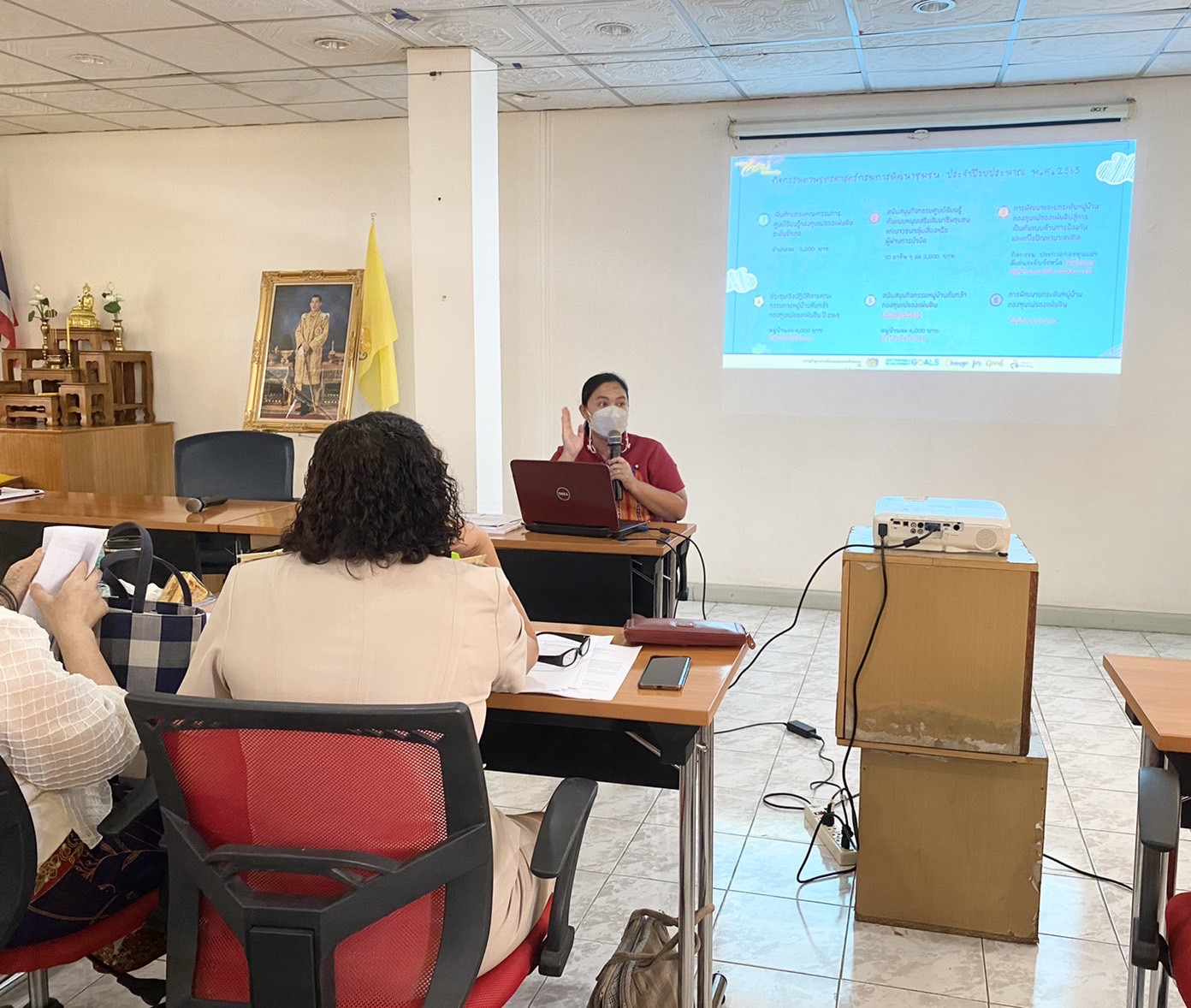 พช.นครนายก จัดประชุมผู้อำนวยการกลุ่มงาน พัฒนาการอำเภอ นักวิชาการพัฒนาชุมชน และเจ้าหน้าที่สำนักงานพัฒนาชุมชนจังหวัดนครนายก ครั้งที่ 4/2564