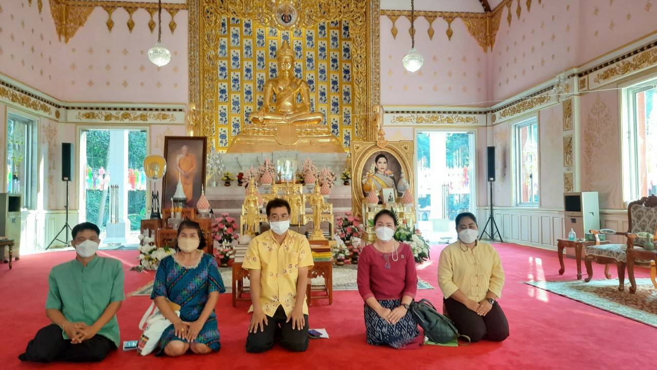 พช.นครนายก สำรวจพื้นที่จัดทำศูนย์เรียนรู้ตามรอยบาทศาสตร์พระราชา ณ วัดจุฬาภรณ์วนาราม ตำบลบ้านพริก อำเภอบ้านนา ?