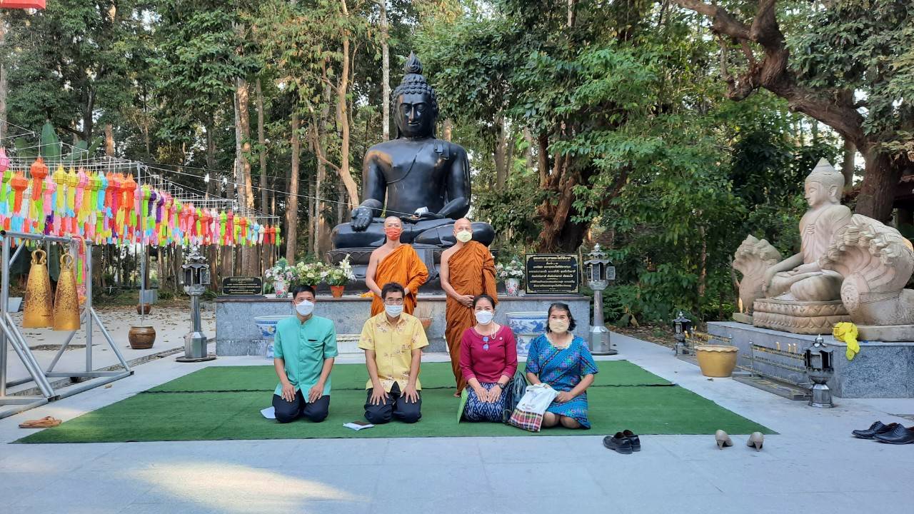 พช.นครนายก สำรวจพื้นที่จัดทำศูนย์เรียนรู้ตามรอยบาทศาสตร์พระราชา ณ วัดจุฬาภรณ์วนาราม ตำบลบ้านพริก อำเภอบ้านนา ?