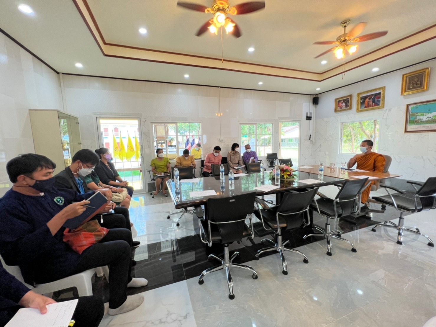 ?พช.นครนายก ร่วมประชุมขับเคลื่อนเมืองศาสตร์พระราชา ติดตามความก้าวหน้า บูรณาการส่วนราชการ ศูนย์ศึกษาการพัฒนาชุมชนนครนายก