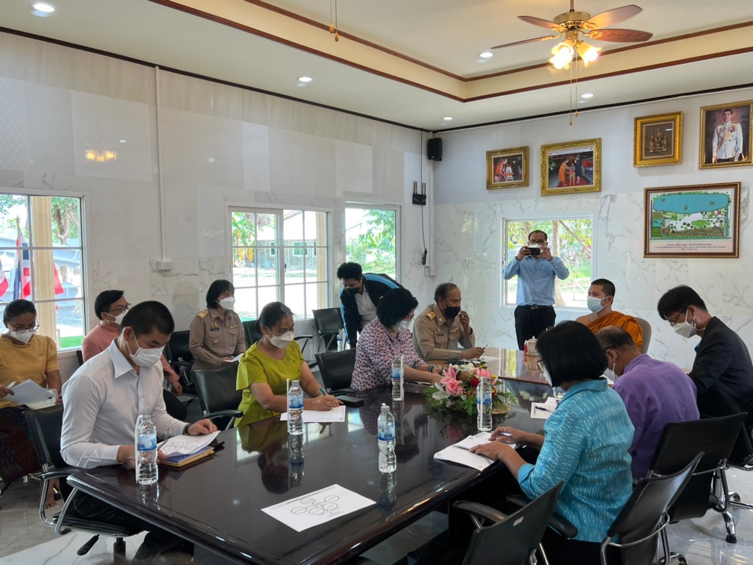 ?พช.นครนายก ร่วมประชุมขับเคลื่อนเมืองศาสตร์พระราชา ติดตามความก้าวหน้า บูรณาการส่วนราชการ ศูนย์ศึกษาการพัฒนาชุมชนนครนายก