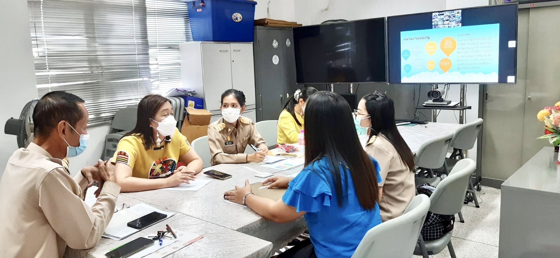 ??พช.นครนายก ร่วมประชุมเชิงปฏิบัติการเพิ่มประสิทธิภาพบุคลากรด้านการเงิน การคลัง การบัญชี และพัสดุ ผ่านระบบ Video Confernce