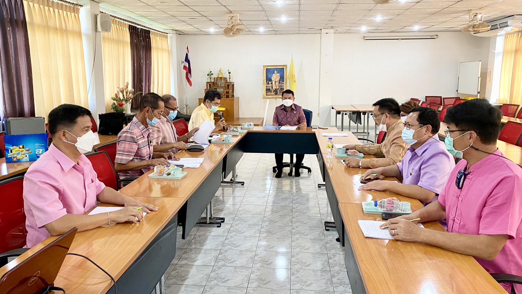 ??พช.นครนายก ร่วมรับฟังการตรวจราชการของผู้ตรวจราชการกรมการพัฒนาชุมชน