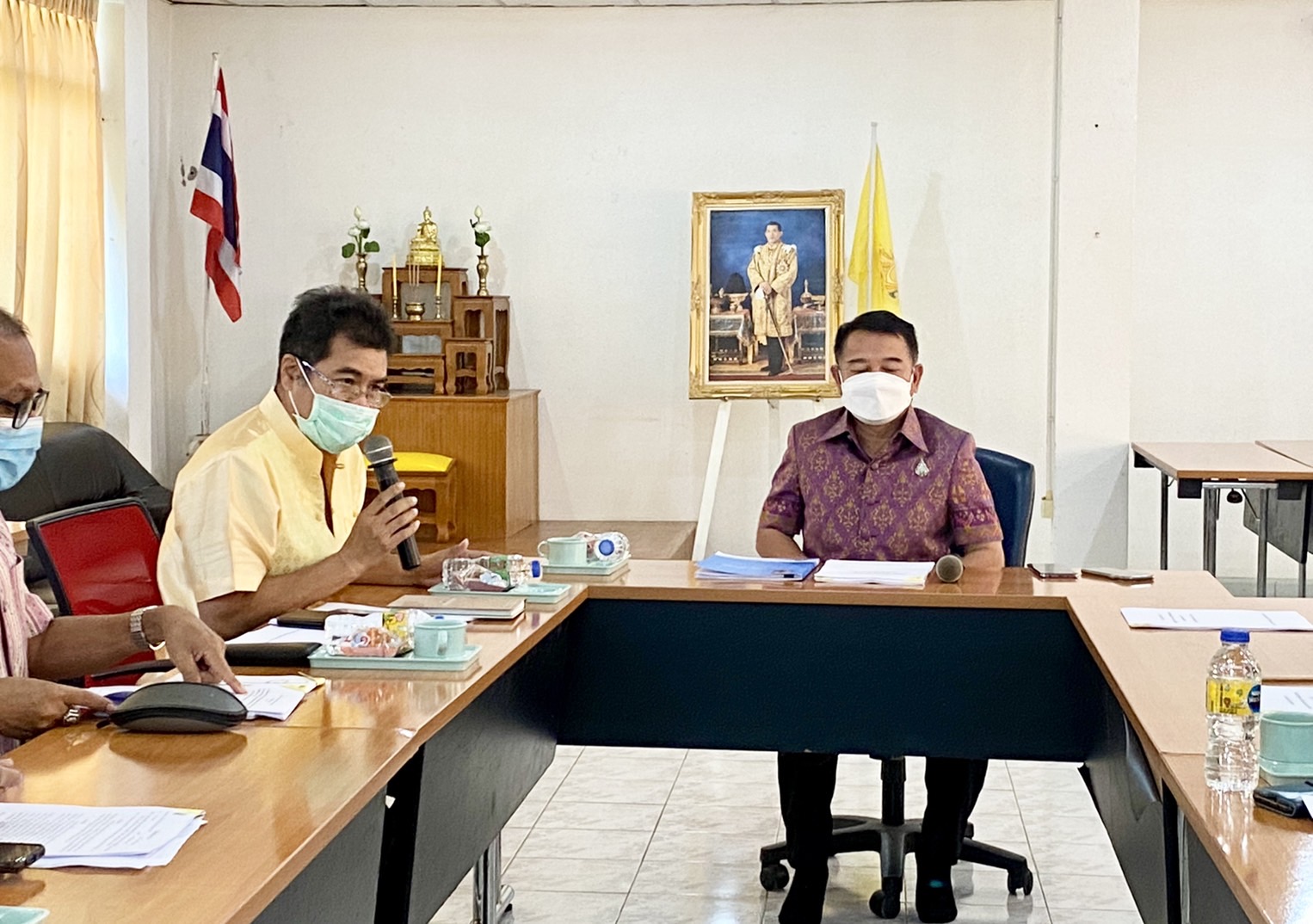 ??พช.นครนายก ร่วมรับฟังการตรวจราชการของผู้ตรวจราชการกรมการพัฒนาชุมชน