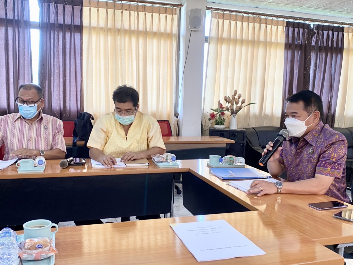 ??พช.นครนายก ร่วมรับฟังการตรวจราชการของผู้ตรวจราชการกรมการพัฒนาชุมชน