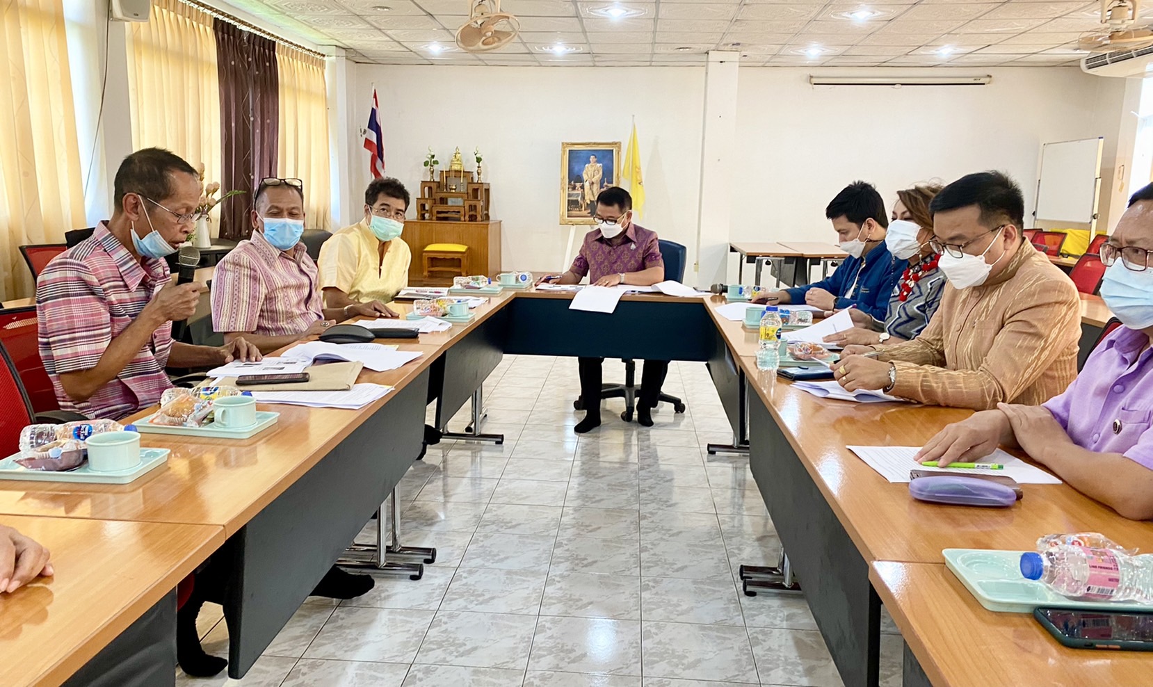 ??พช.นครนายก ร่วมรับฟังการตรวจราชการของผู้ตรวจราชการกรมการพัฒนาชุมชน