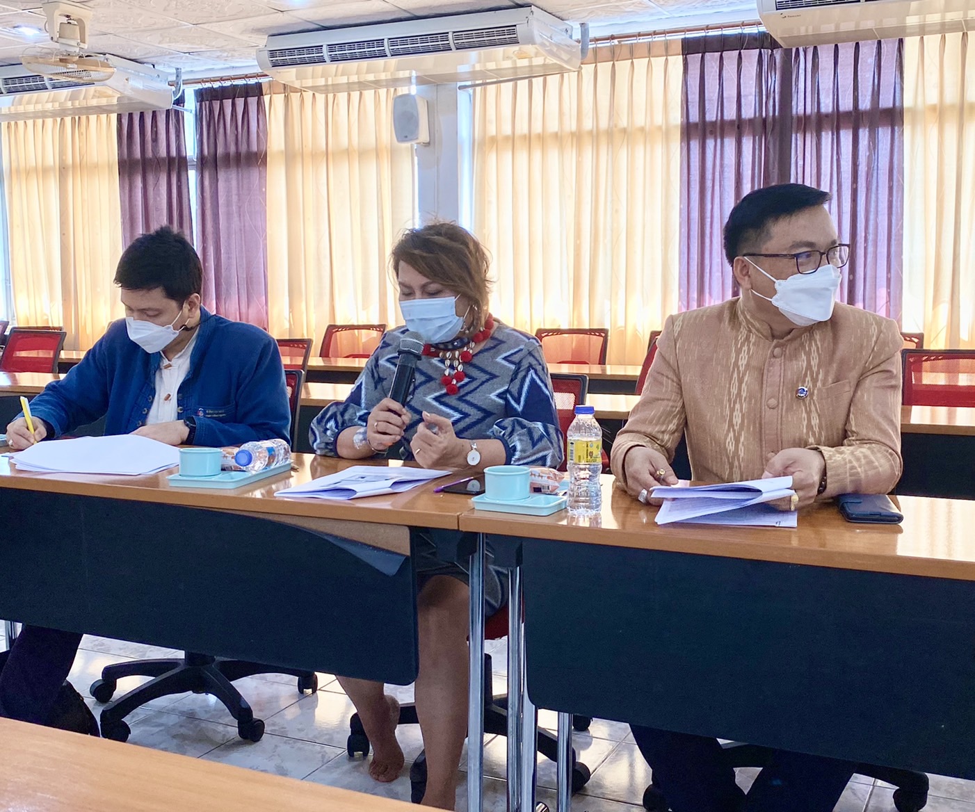 ??พช.นครนายก ร่วมรับฟังการตรวจราชการของผู้ตรวจราชการกรมการพัฒนาชุมชน