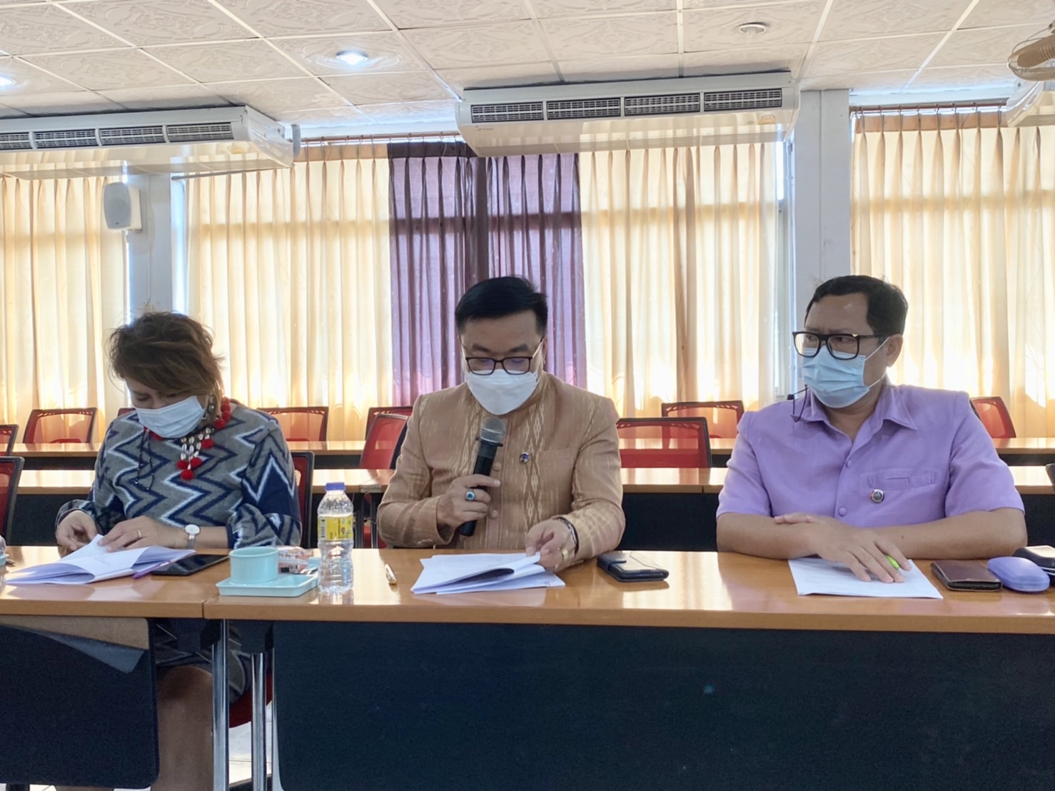 ??พช.นครนายก ร่วมรับฟังการตรวจราชการของผู้ตรวจราชการกรมการพัฒนาชุมชน