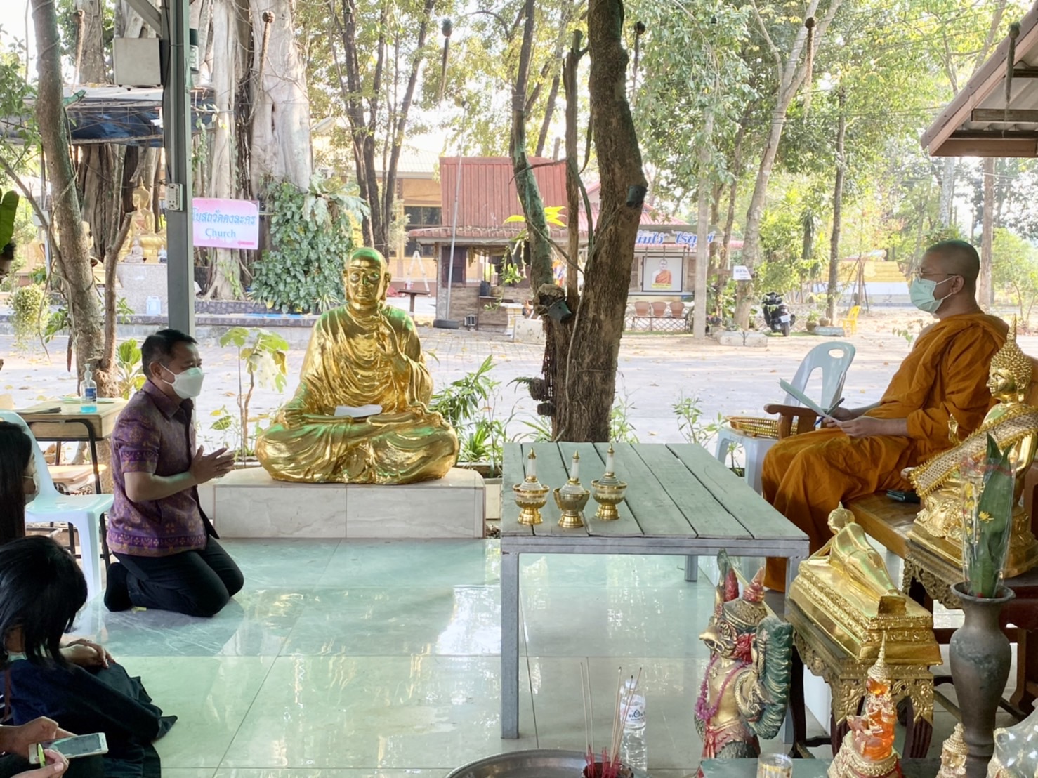 ??พช.นครนายก ร่วมประชุมหารือสนับสนุนกิจกรรม “ตลาดน้ำวัดดงละคร”