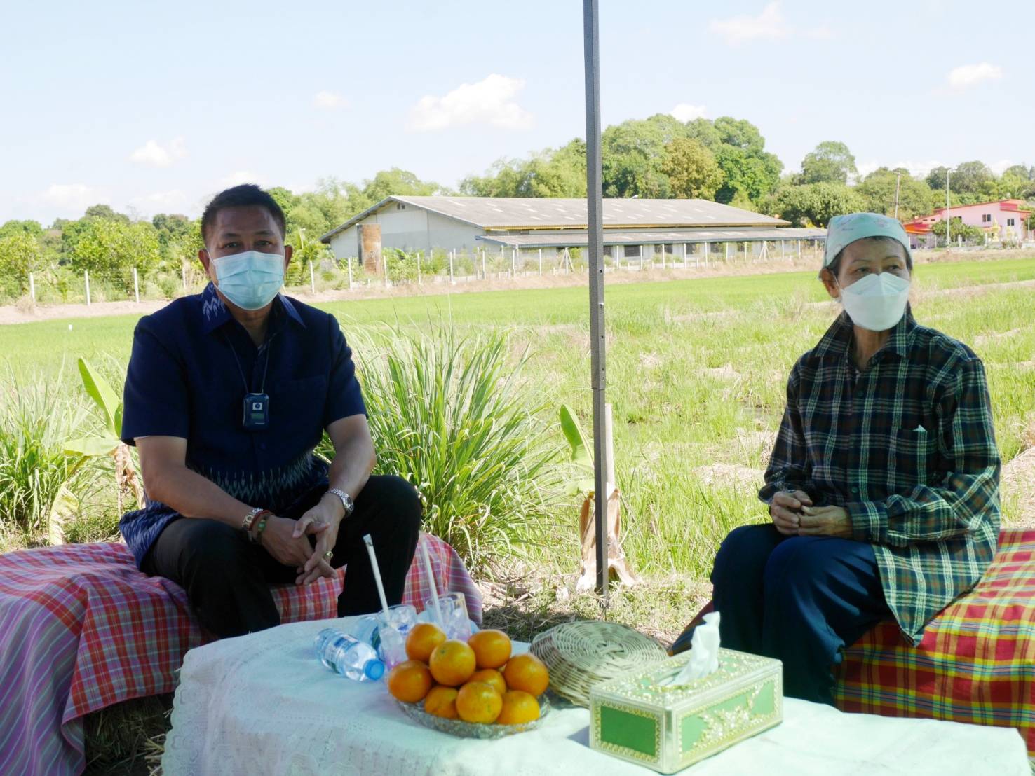 ??พช.นครนายก ร่วมต้อนรับการติดตามโครงการพัฒนาพื้นที่ต้นแบบการพัฒนาคุณภาพชีวิตตามหลักทฤษฎีใหม่ประยุกต์สู่ “โคก หนอง นา โมเดล” ของผู้ตรวจราชการกระทรวงมหาดไทย