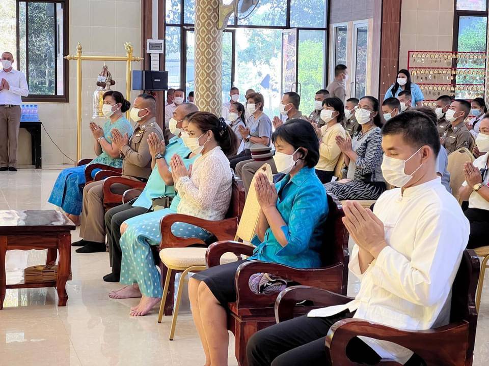 ??? พช.เมืองนครนายก ร่วมพิธีเจริญพระพุทธมนต์ เนื่องในวันคล้ายวันเกิด พลตรีหญิง เจ้าคุณพระสินีนาฏ พิลาสกัลยาณี (วันที่ 26 มกราคม 2565)