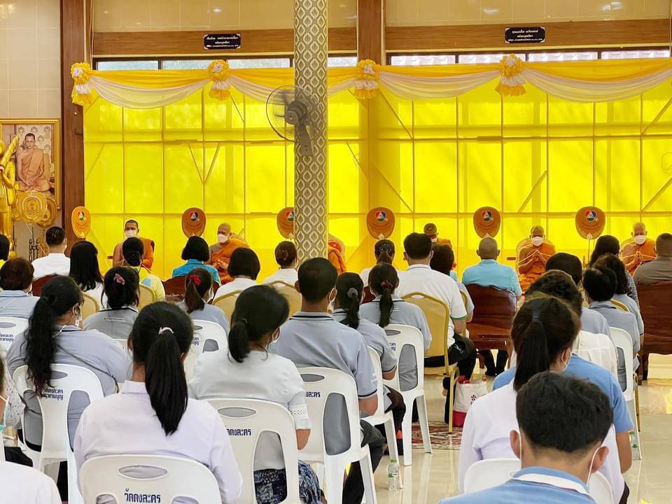 ??? พช.เมืองนครนายก ร่วมพิธีเจริญพระพุทธมนต์ เนื่องในวันคล้ายวันเกิด พลตรีหญิง เจ้าคุณพระสินีนาฏ พิลาสกัลยาณี (วันที่ 26 มกราคม 2565)