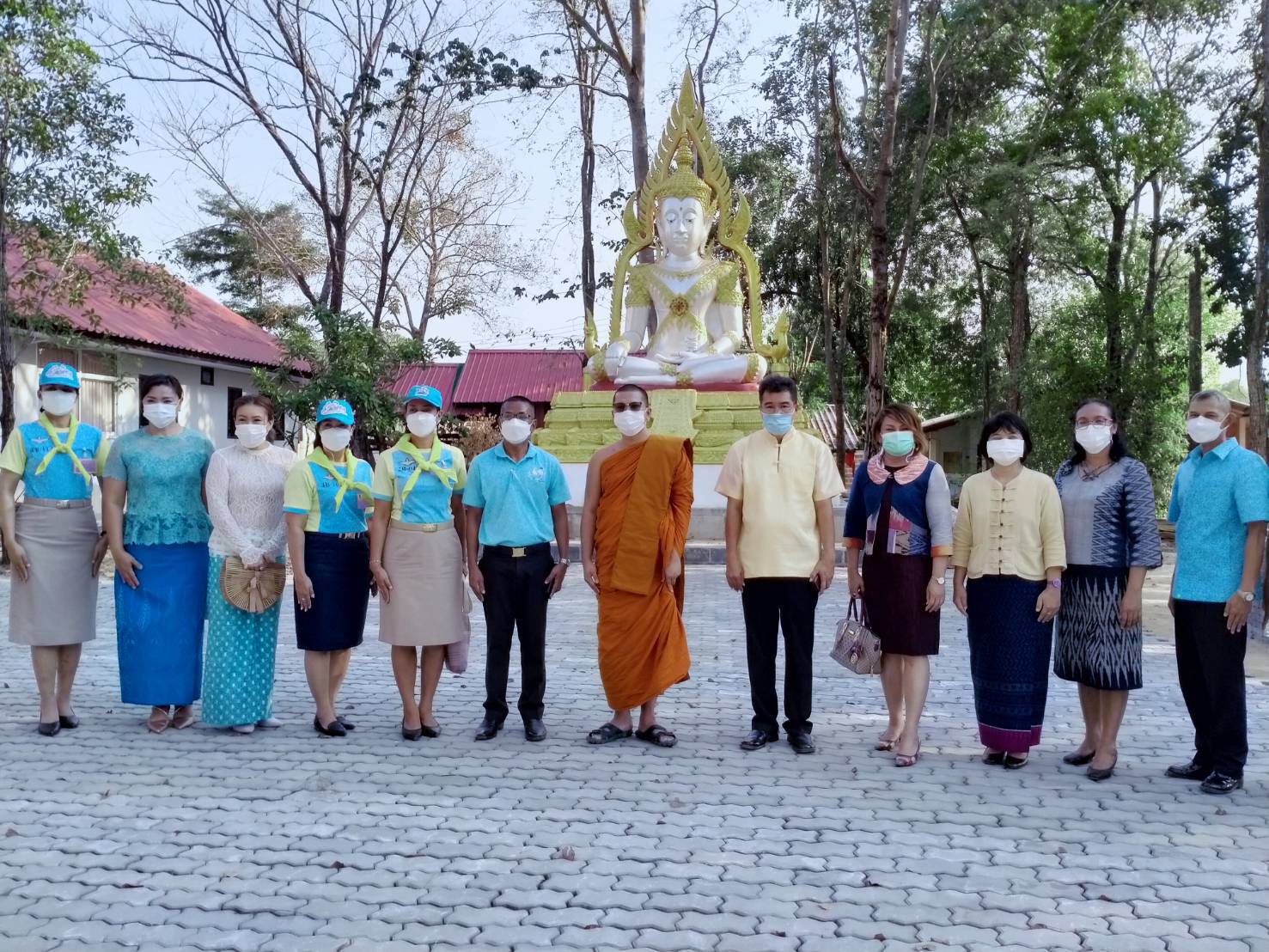 ??? พช.เมืองนครนายก ร่วมพิธีเจริญพระพุทธมนต์ เนื่องในวันคล้ายวันเกิด พลตรีหญิง เจ้าคุณพระสินีนาฏ พิลาสกัลยาณี (วันที่ 26 มกราคม 2565)