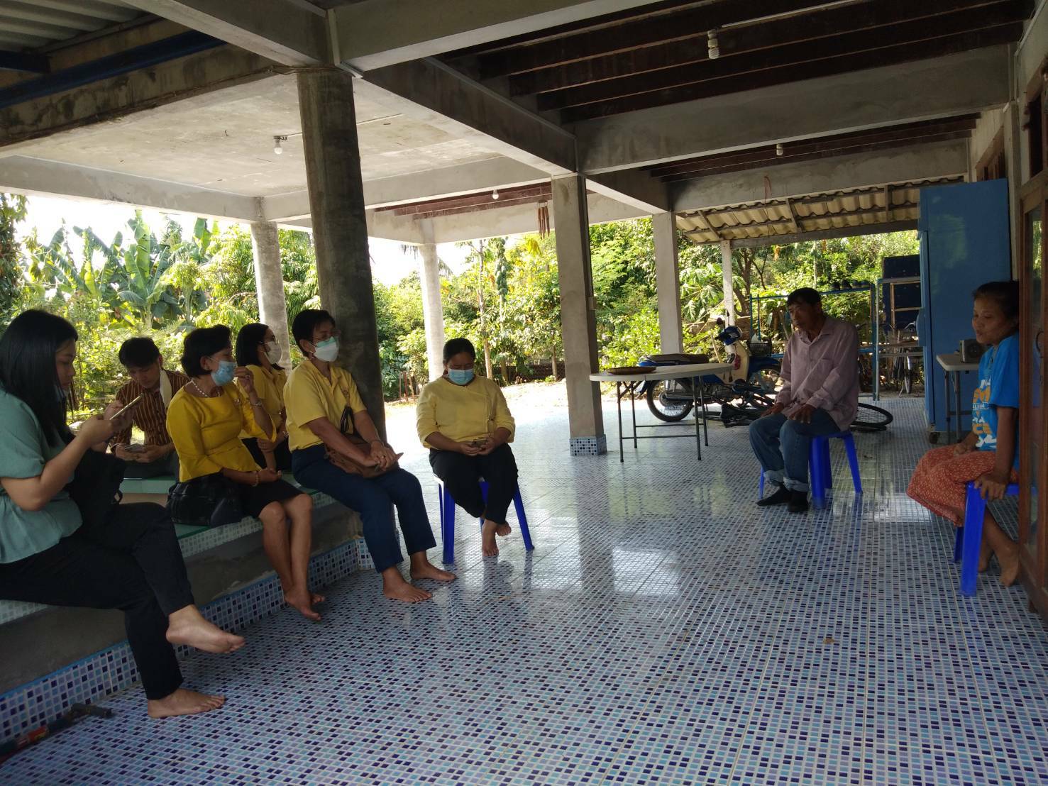 ?พช.นครนายก ติดตามการชำระหนี้?กองทุนพัฒนาบทบาทสตรี นำร่องตำบลสาริกา?‍♀️