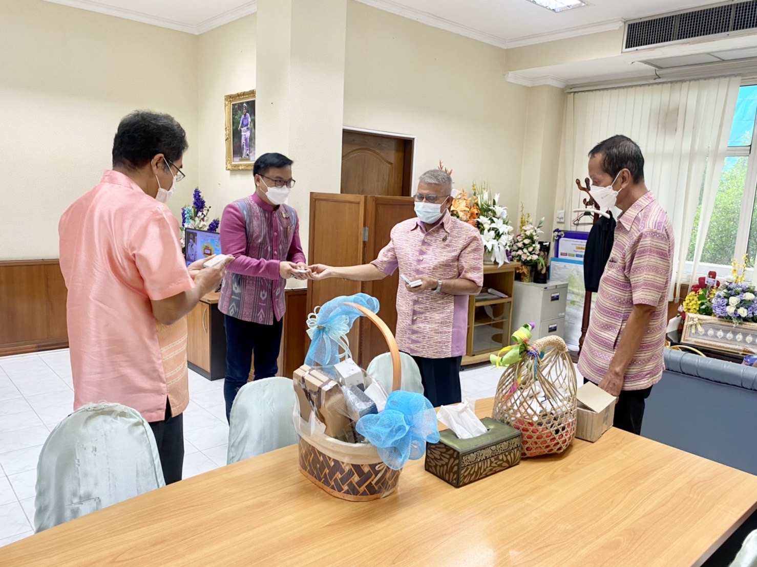 ??พช.นครนายก เข้าสวัสดีท่านรองผู้ว่าราชการจังหวัดนครนายก เนื่องในวาระดิถีขึ้นปีใหม่??