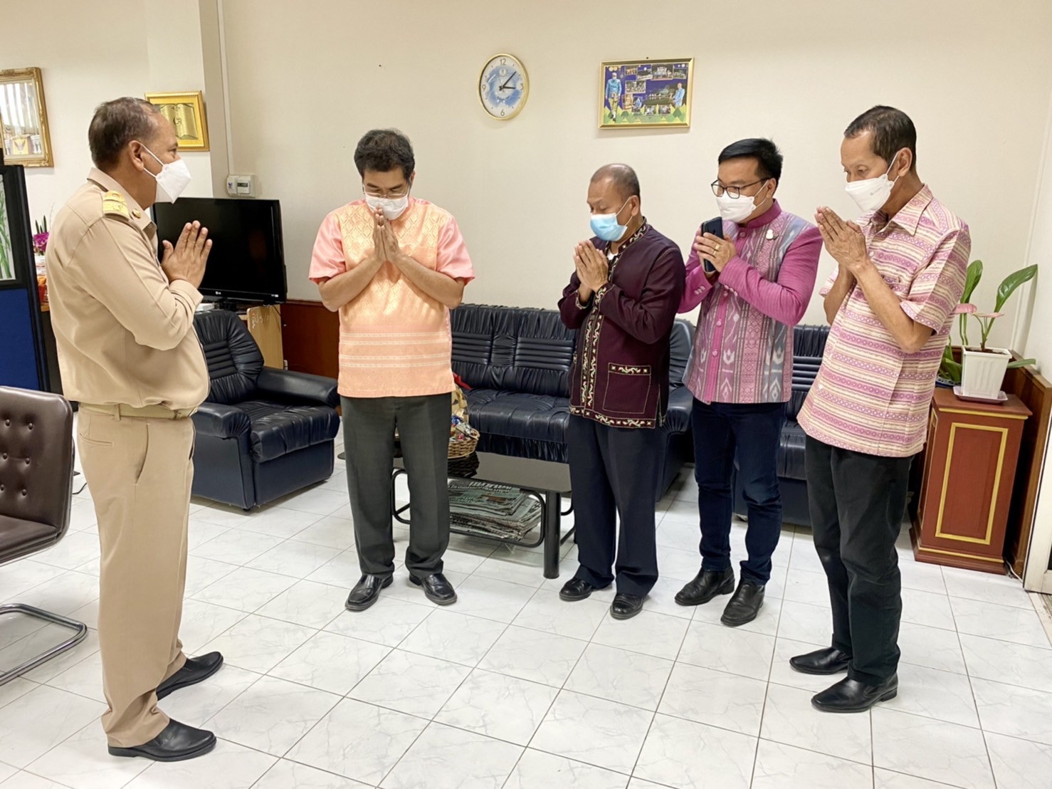 ??พช.นครนายก เข้าสวัสดีท่านรองผู้ว่าราชการจังหวัดนครนายก เนื่องในวาระดิถีขึ้นปีใหม่??