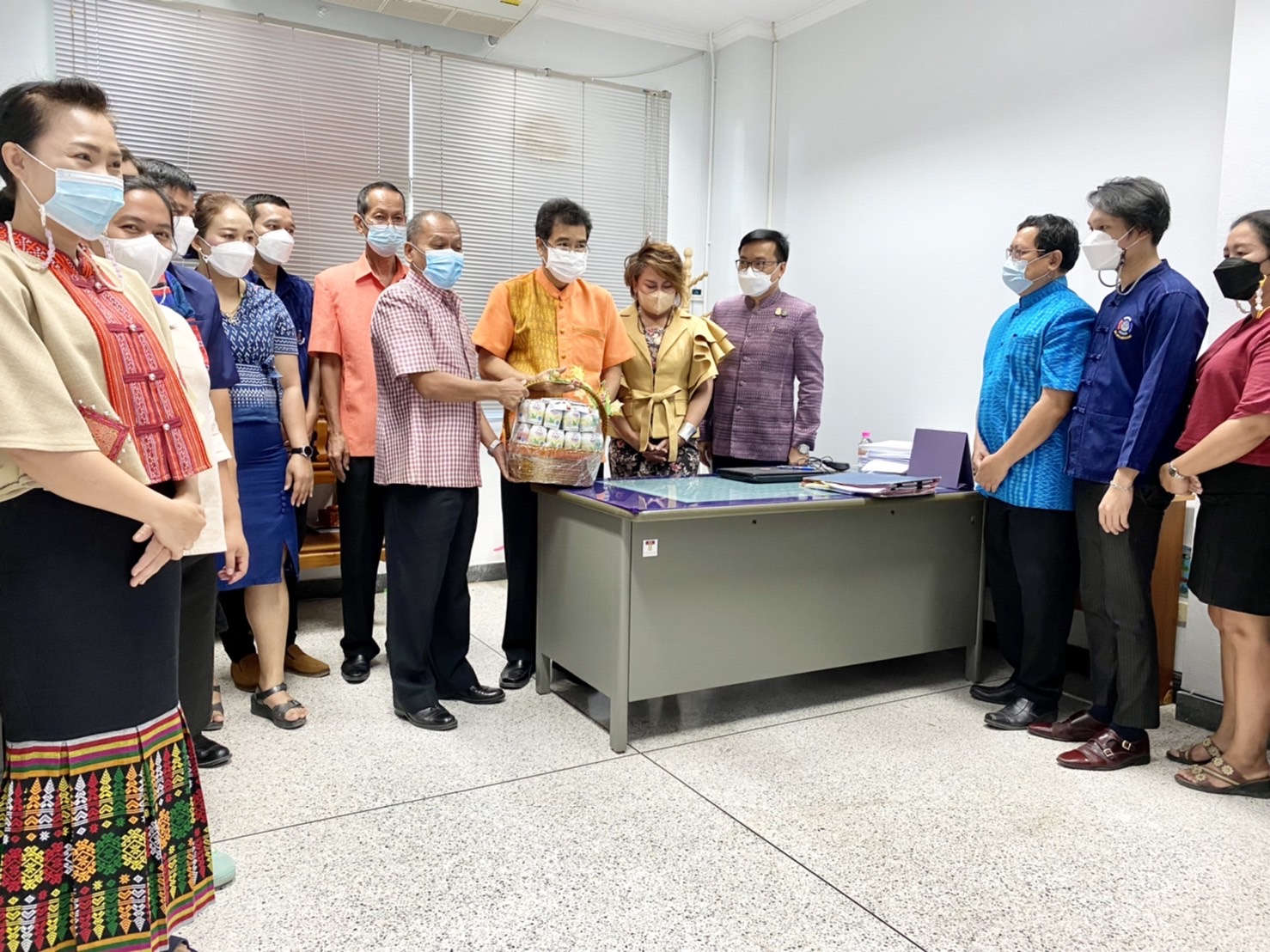 ??พช.นครนายก เข้าสวัสดีเนื่องในวาระดิถีขึ้นปีใหม่ ท่านพัฒนาการจังหวัดนครนายก??