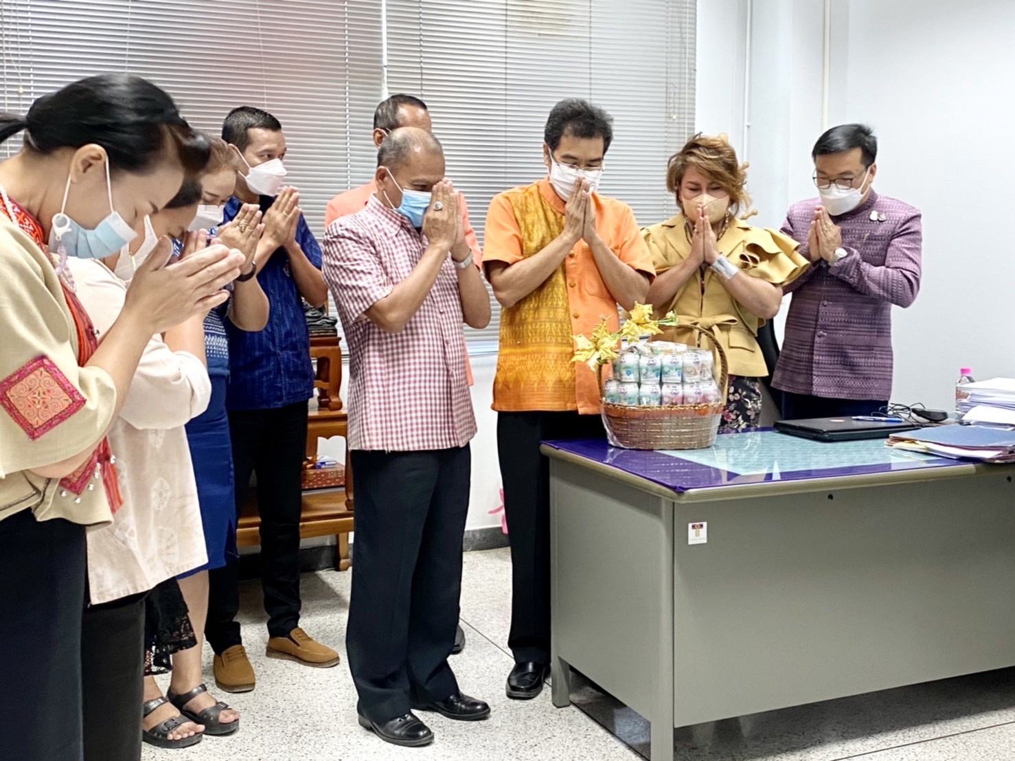 ??พช.นครนายก เข้าสวัสดีเนื่องในวาระดิถีขึ้นปีใหม่ ท่านพัฒนาการจังหวัดนครนายก??