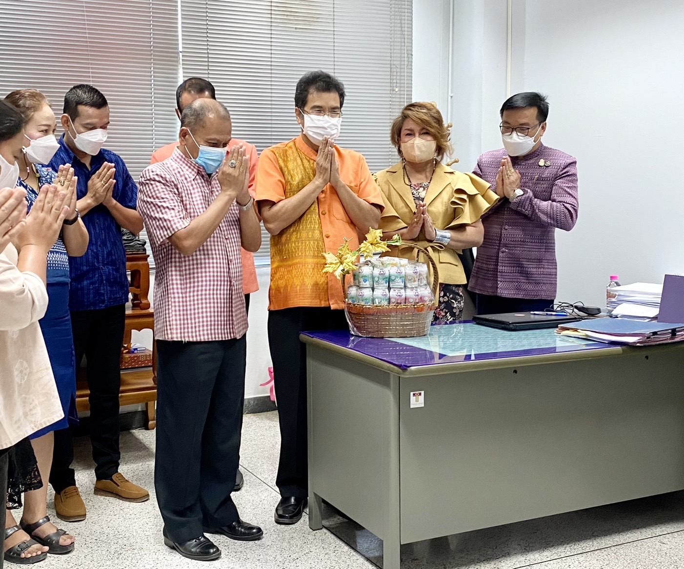 ??พช.นครนายก เข้าสวัสดีเนื่องในวาระดิถีขึ้นปีใหม่ ท่านพัฒนาการจังหวัดนครนายก??