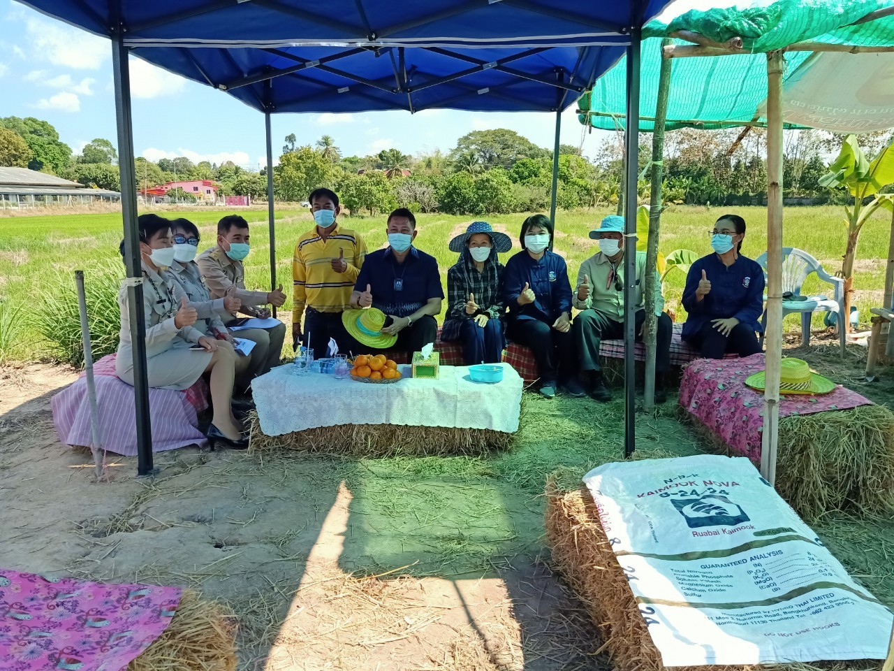 ??พช.นครนายก ร่วมต้อนรับการติดตามโครงการพัฒนาพื้นที่ต้นแบบการพัฒนาคุณภาพชีวิตตามหลักทฤษฎีใหม่ประยุกต์สู่ “โคก หนอง นา โมเดล” ของผู้ตรวจราชการกระทรวงมหาดไทย